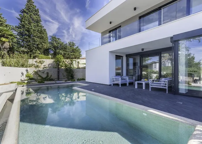 Family Friendly House With A Swimming Pool Vantacici, Krk - 19263 Malinska